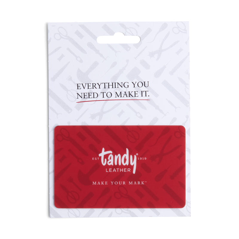 Carte-cadeau en cuir Tandy