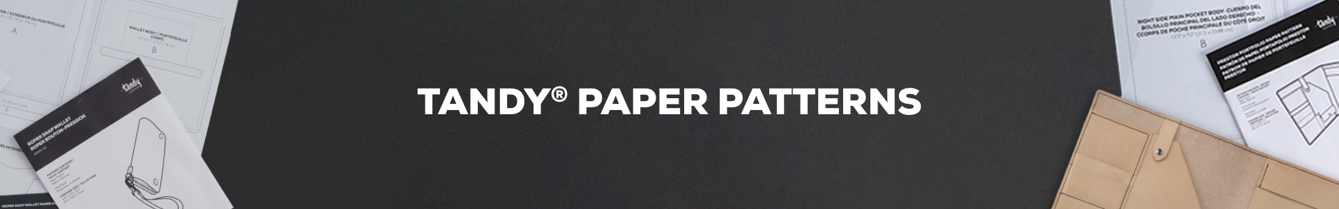 Tandy Paper Patterns Banner