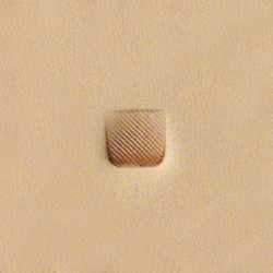 Craftool® Diagonal Lined Beveler Stamp