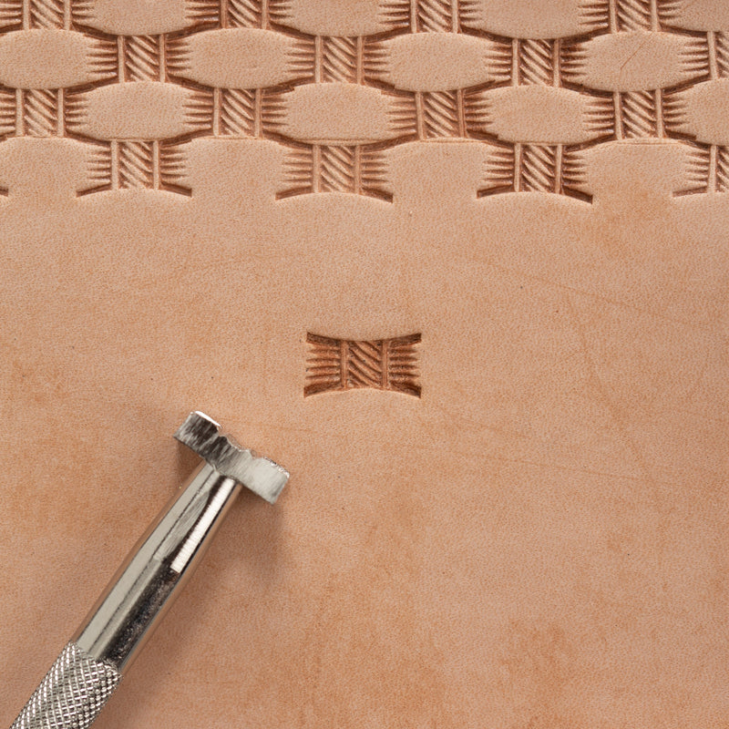Craftool® Curved Basketweave Stamp