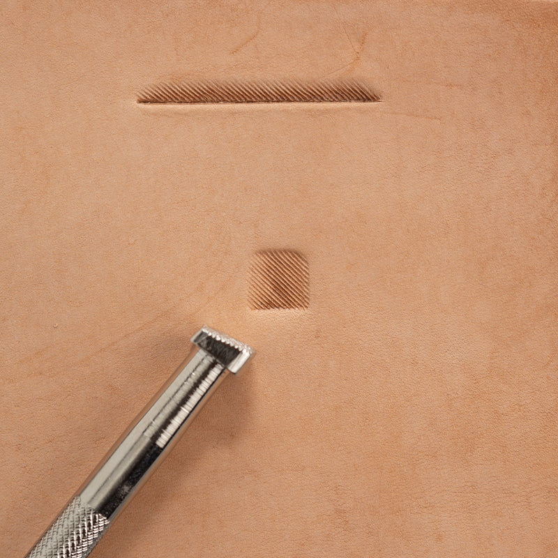 Craftool® Diagonal Lined Beveler Stamp