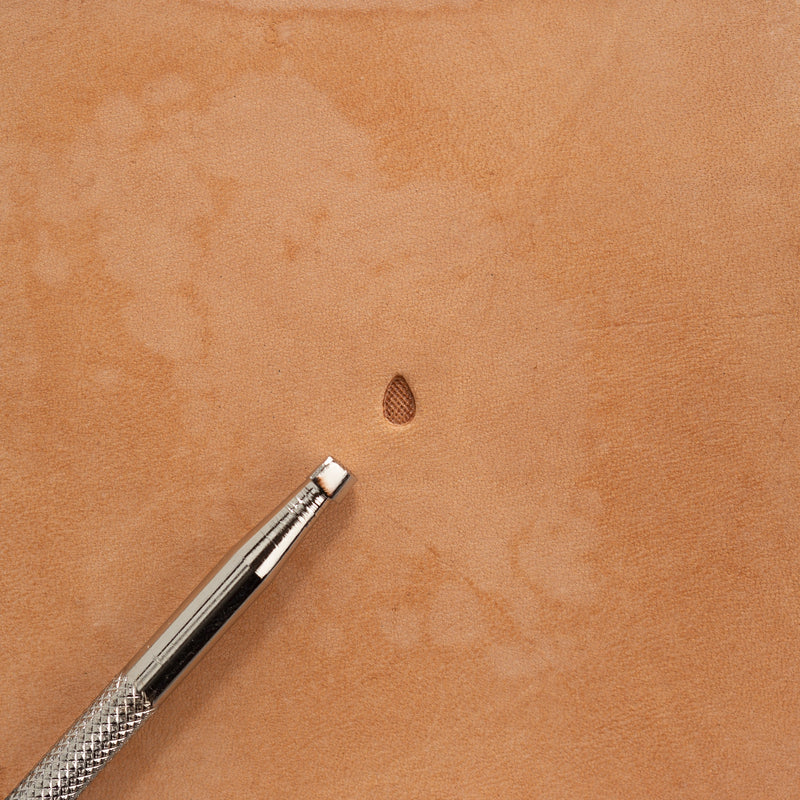 Craftool® Checked Teardrop Background Stamp