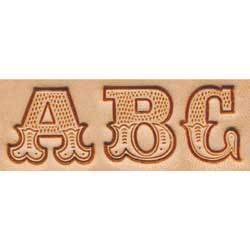 Craftool® Sheridan Leather Art Alphabet Stamp Set