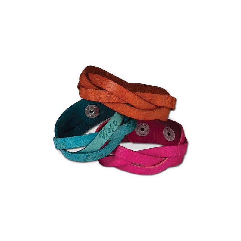 Pulsera trenzada ajustable, paquete de 3