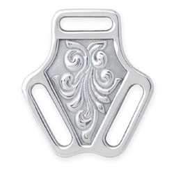 Plaque centrale en acier inoxydable de marque Al Stohlman®