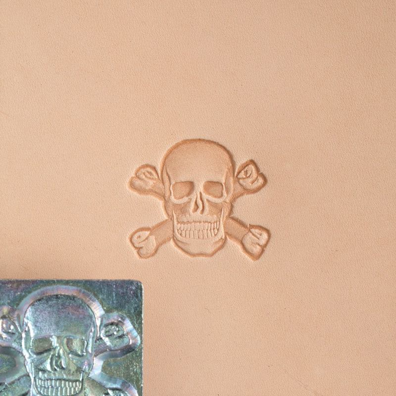 Craftool® Stamp Head Skull & Crossbones