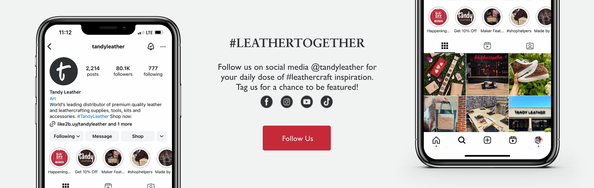 Tandy Leather on instagram