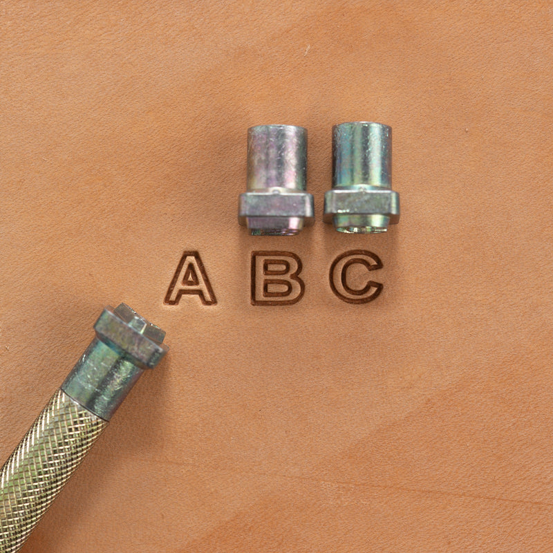 Craftool® Open-Face Alphabet Stamp Set