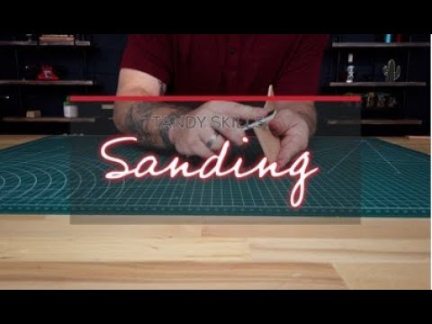 Tandy Leather Craftool Sanding Sticks 2/pk 8078-00
