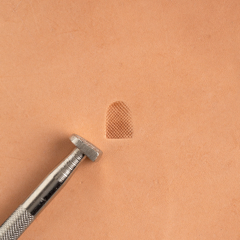 Craftool® Checked Figure Beveler Stamp