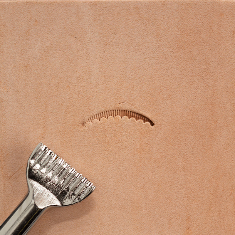 Craftool® Scalloped & Lined Veiner Stamp