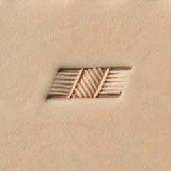Craftool® Slanted Basketweave Stamp