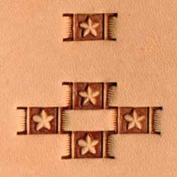 Craftool® Shape Center Basketweave Stamp