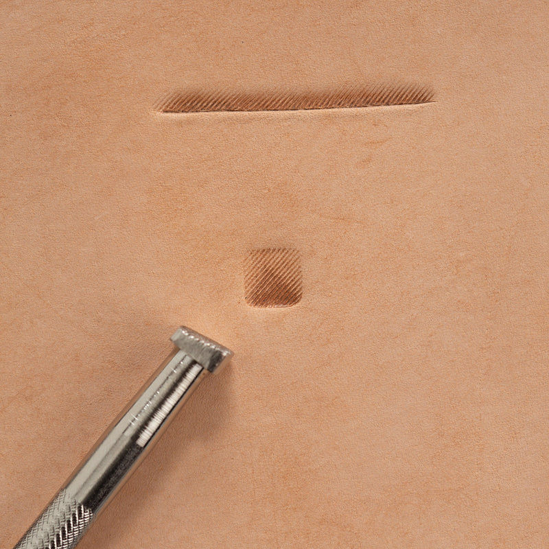 Craftool® Diagonal Lined Beveler Stamp
