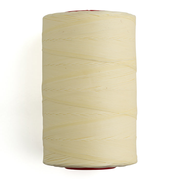 Ritza 25 Tiger Thread, Waxed Polyester, White 