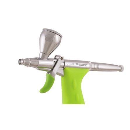 Pistol Trigger Dual-Action Gravity Feed Airbrush Kit with Air