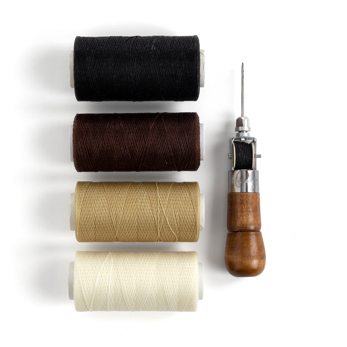 Leather Sewing Awl,Spare roll of waxed thread line only - Mike's Falconry  Supplies