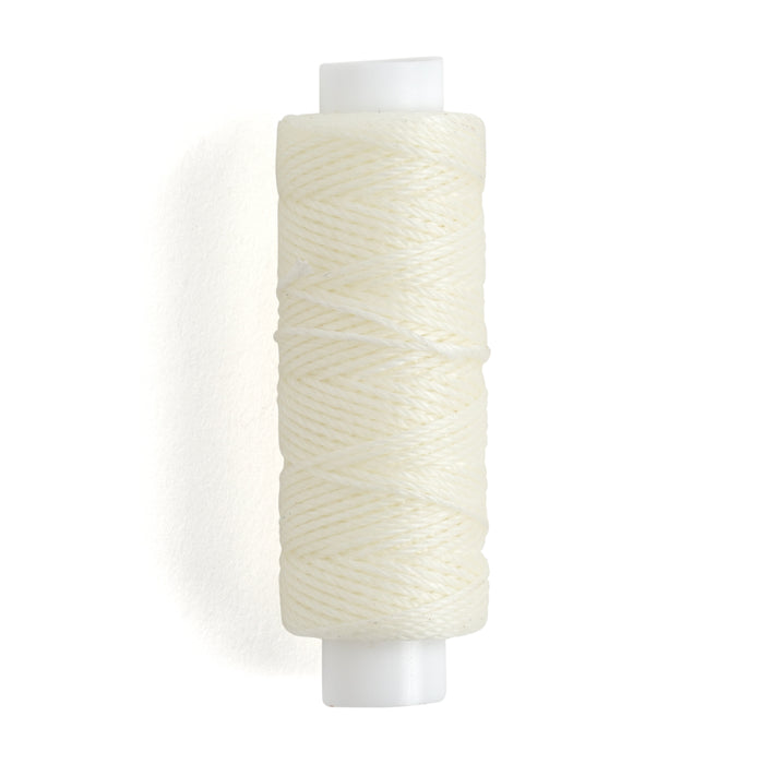 White - somac linen waxed thread