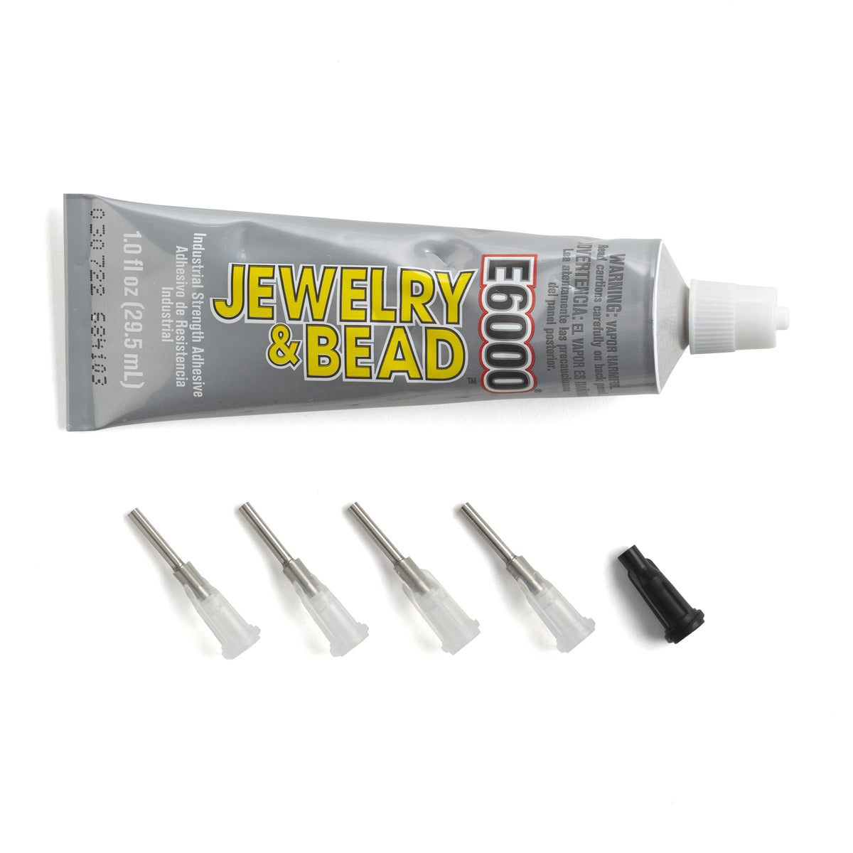 E6000 Glue - 3.7 Oz Jewelry Repair Making Beading Metal Plastic Ceramic  Leather Wood Bonding Clear Adhesive