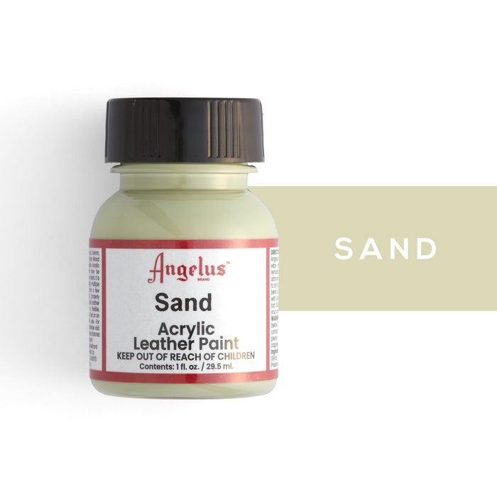 Angelus Leather Paint Sand 1oz - Sam Flax Atlanta