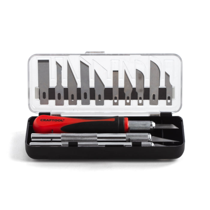 Precision Hobby Knife Set 16 Pieces With Case