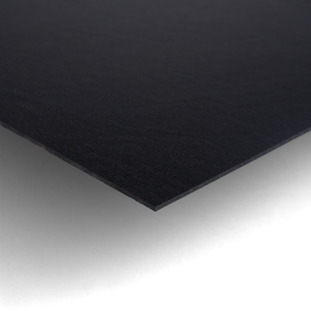Kydex T Sheet Calcutta Black, P1 Texture, 1/8 Thick x 12 Wide x 24  Length