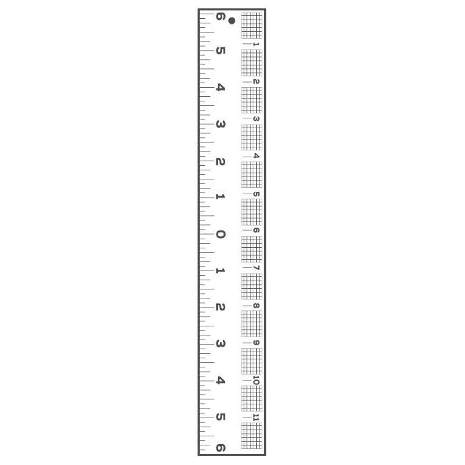 LEATHER Centering Ruler, 18 – Maker's Leather Supply