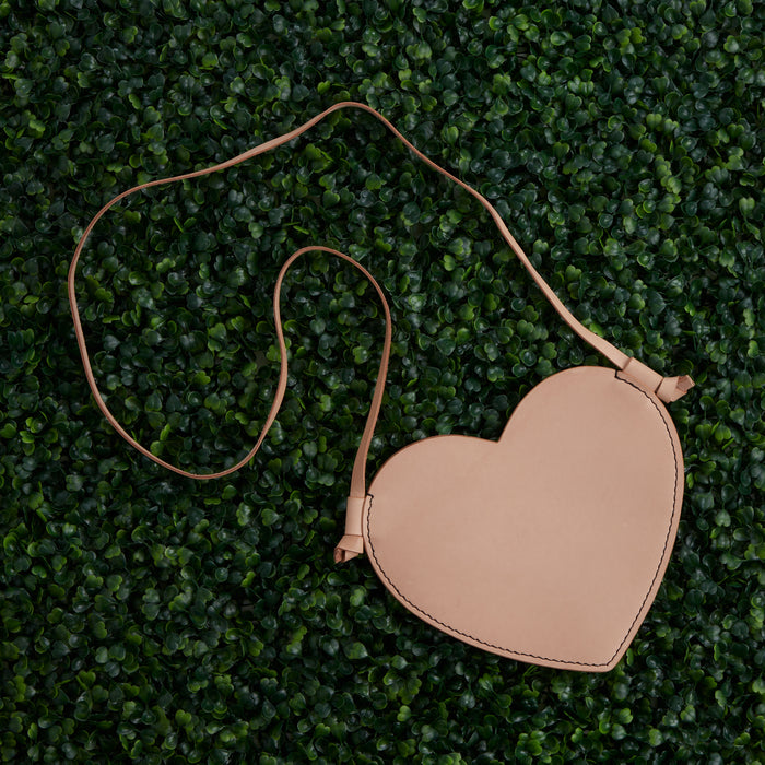 Heart Crossbody Bag Paper Pattern from Tandy Leather