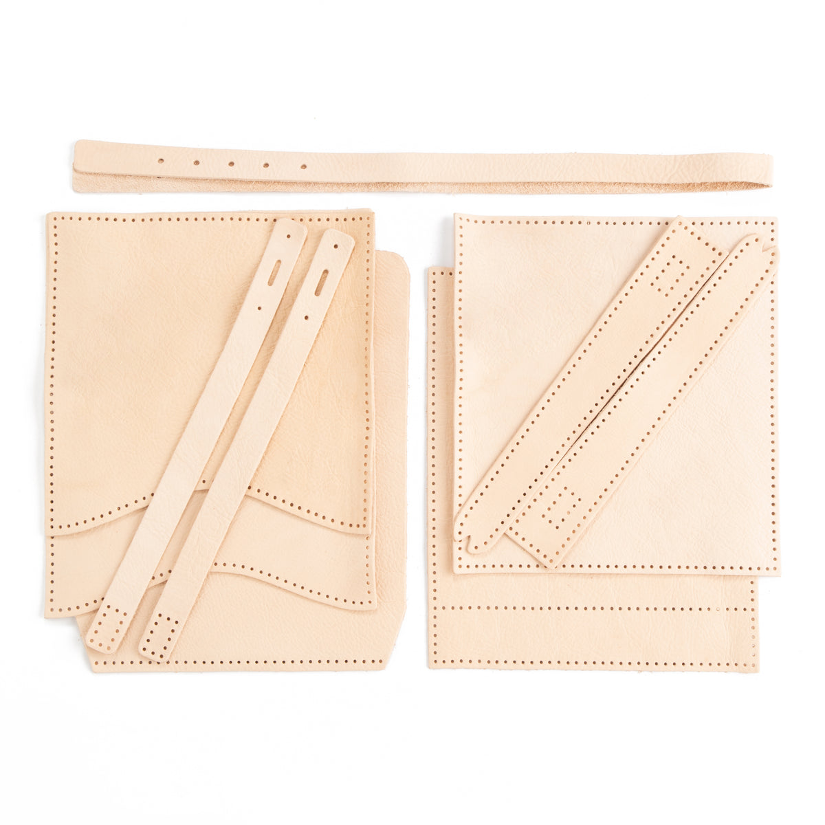 Tandy Leather Vertical Messenger Bag Kit Do it yours Beginner level