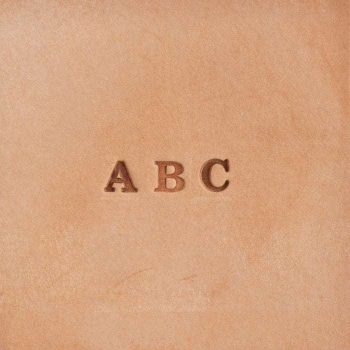 Leather Alphabet Stamp Set -  Australia