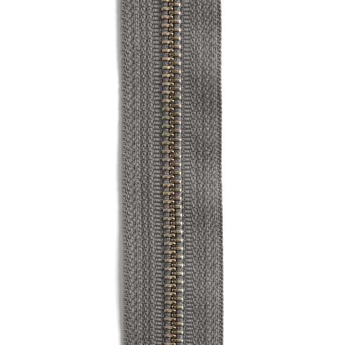 YKK #5 Nickel Plate Zipper Tape 6 ft. (1.8 m)