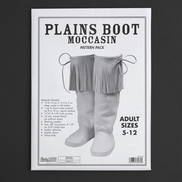 Adult Plains Boot Moc Pattern Pack