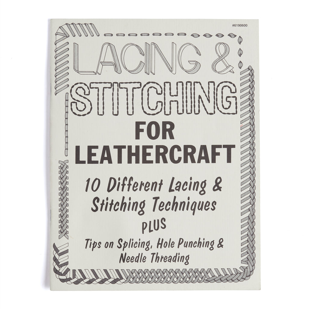 Decorative Edge Lacings  Leather working, Diy leather projects, Stitching  leather