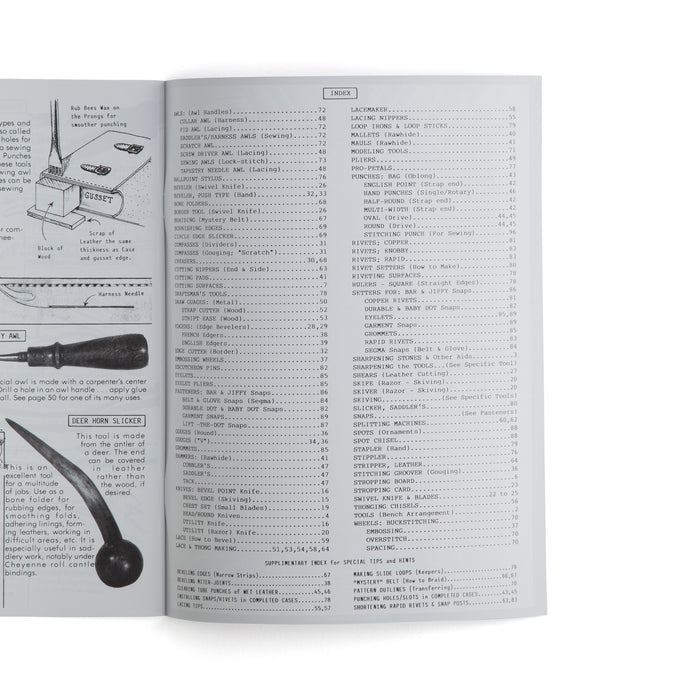 Tandy Leather Leathercraft Tools Book 61960-00