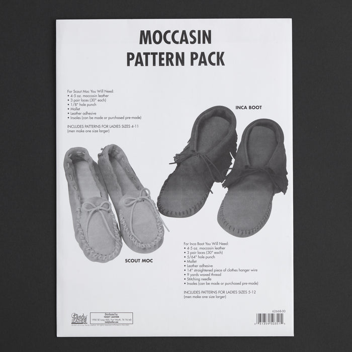 Moccasin Pattern Pack