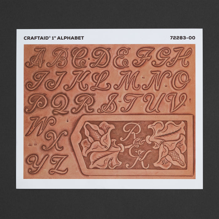 Alphabet Craftaid® 1" (2,5 cm)