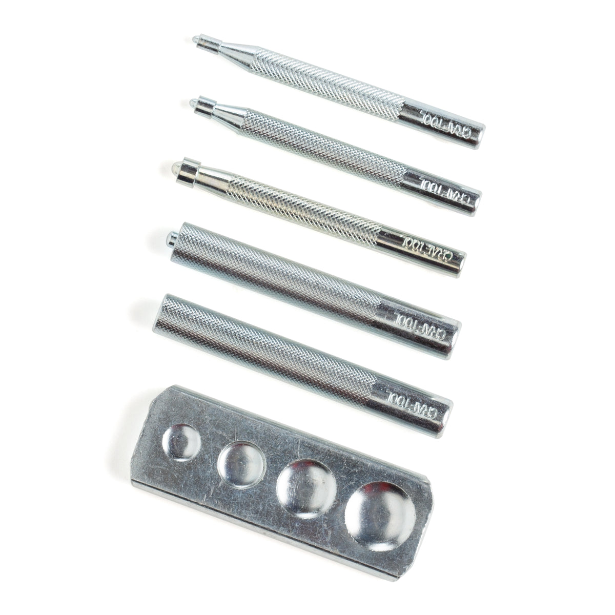 Snap Setting Tool Kit (11 pieces - for Multiple Snap Sizes)