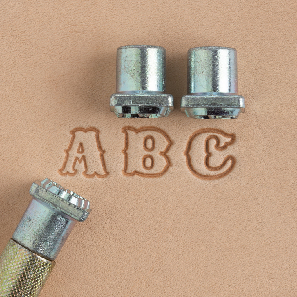 Tandy Leather Craftool 1 (25 mm) Standard Alphabet Set 8132-00