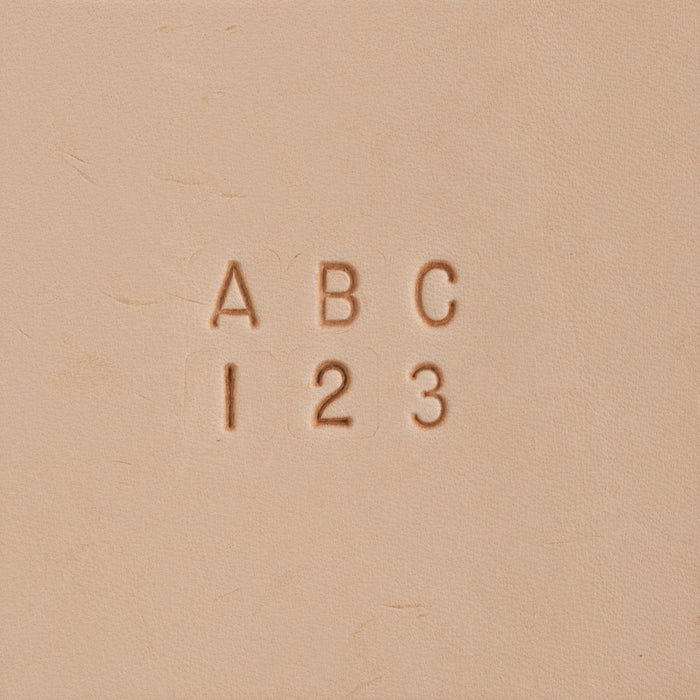 Juego de letras y números Craftool® 1/4" (6 mm)