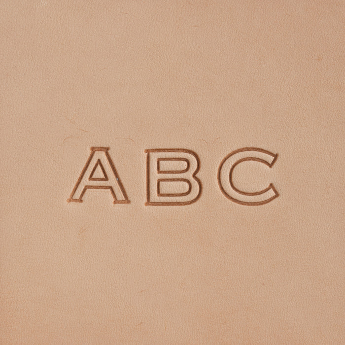 Craftool® Bloc Alphabet Set 1/2" (13 mm)