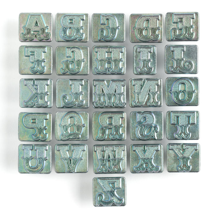  LANTRO JS Metal Stamps for Jewelry and Leather 27 Pcs