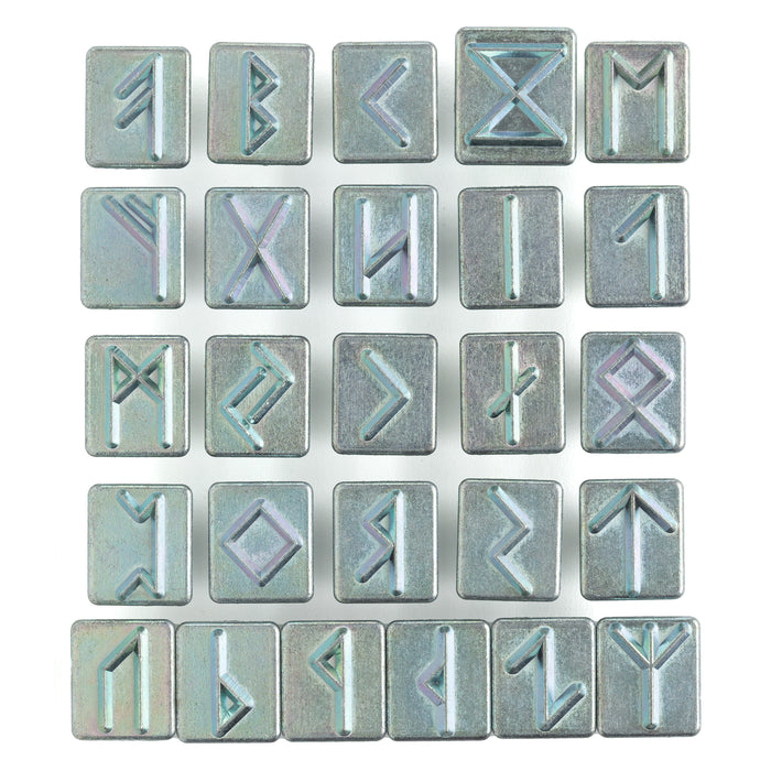 Juego de alfabeto rúnico Craftool® de 3/4" (19 mm)