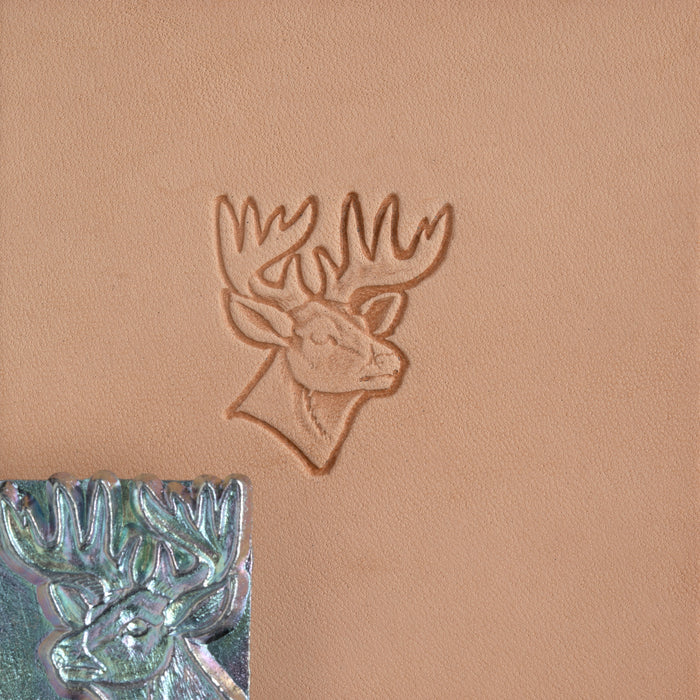 Deer Head Craftool® 3-D Stamp