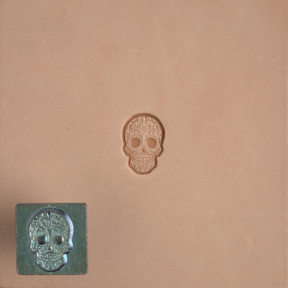 Sugar Skull Book Embosser Stamp