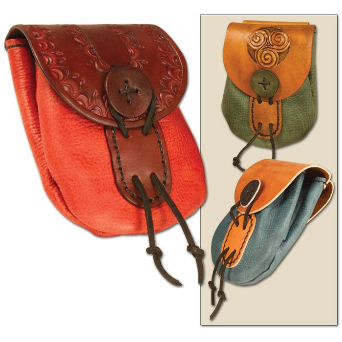 Drawstring Coin Pouch Kit — Tandy Leather, Inc.