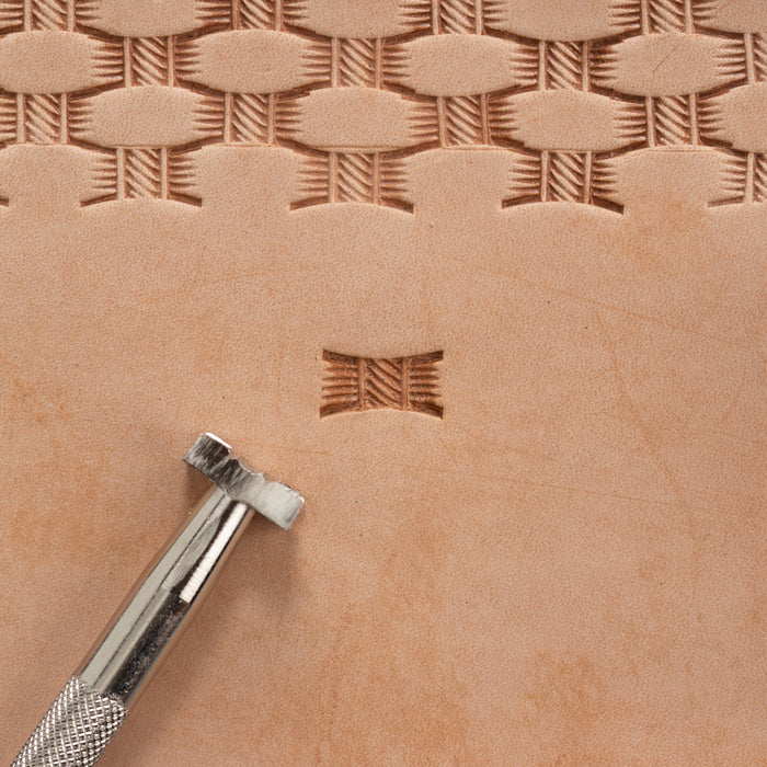 Tandy Leather Craftool Stamp - Basketweave Small - The Horse Barn