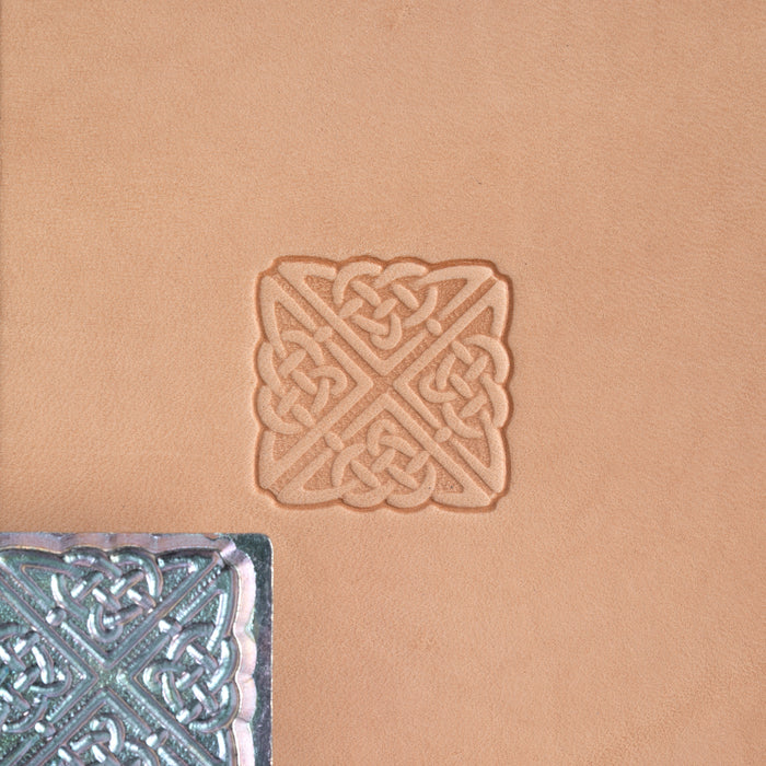 Square Celtic Craftool® 3-D Stamp