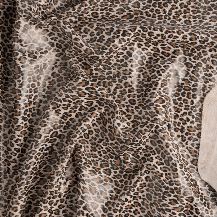 Lado de leopardo nubuck estampado Mirage